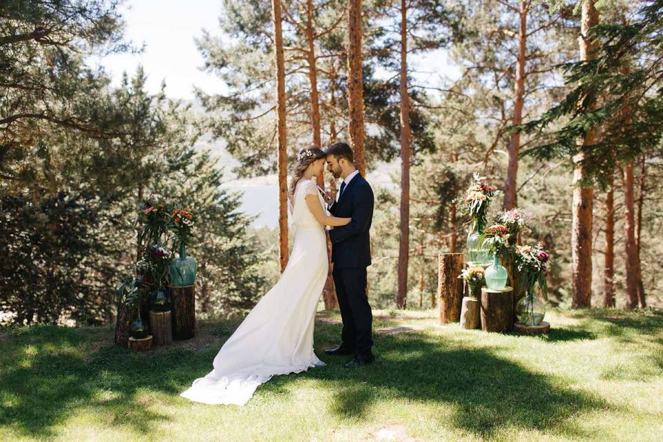 Boda en el bosque