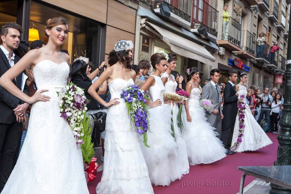 Desfile de ramos de novia