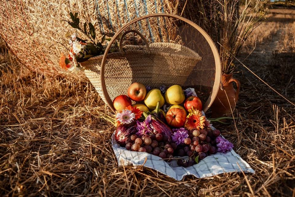 Detalle boda de campo