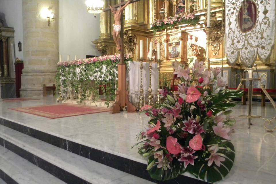 Iglesia y altar