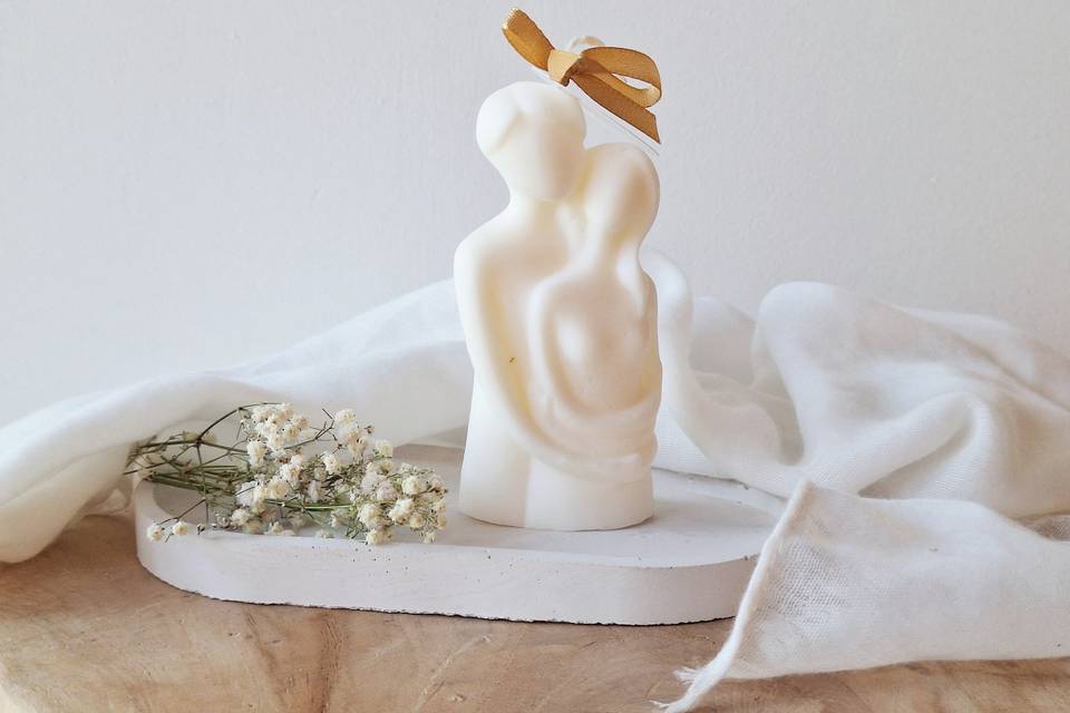 Velas de soja novios