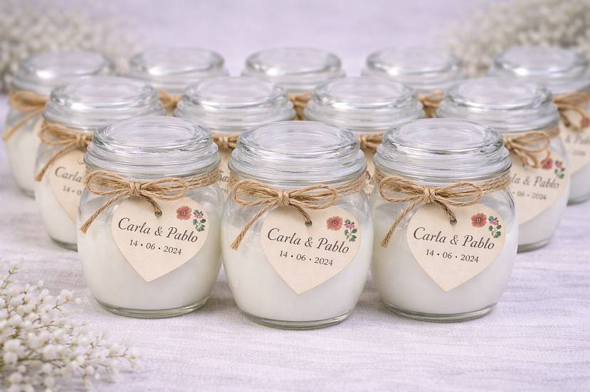 VELA AROMATICA PERSONALIZADA