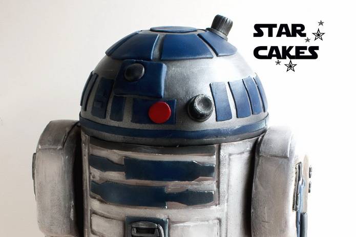 Tarta R2-D2 Dagobah