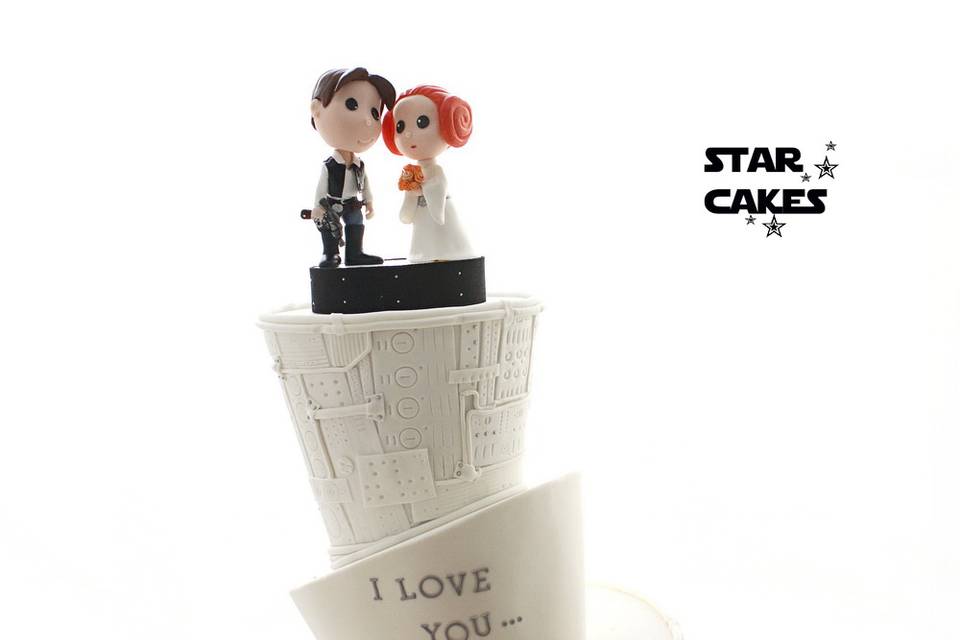 Tarta de Boda Star Wars