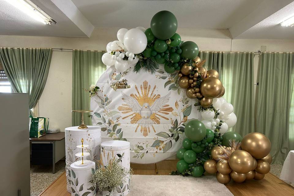 Decoracion primera comunion