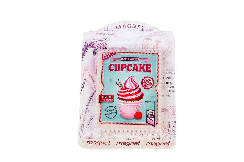 Imán retro cupcake 2712