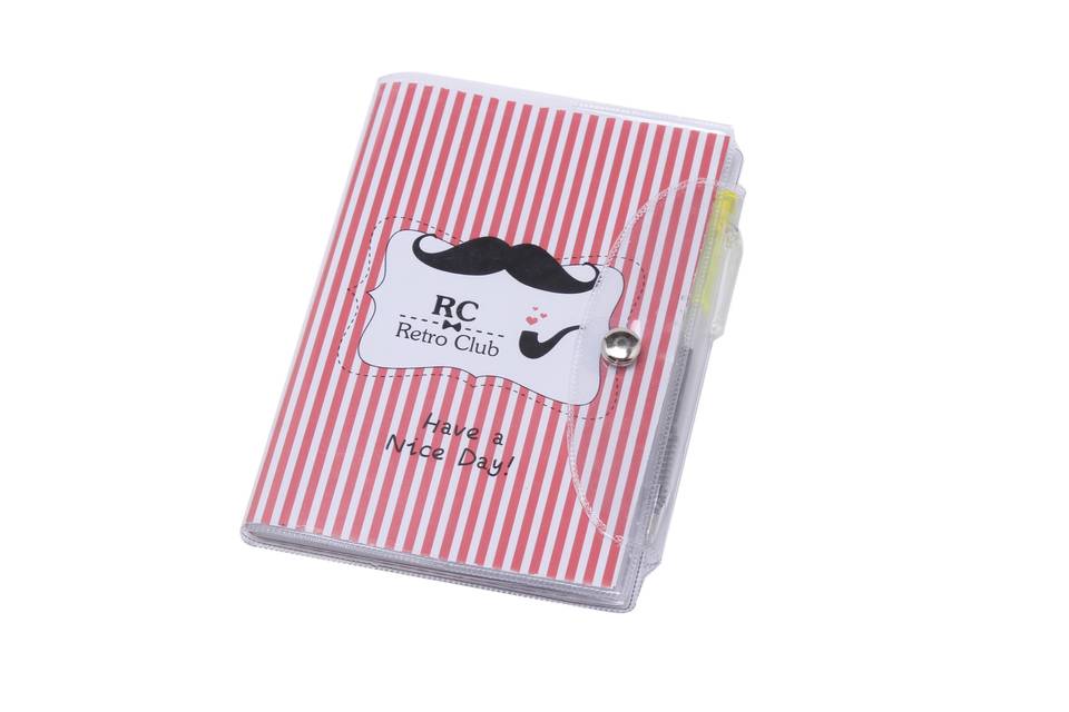 Libreta PVC moustache 2685