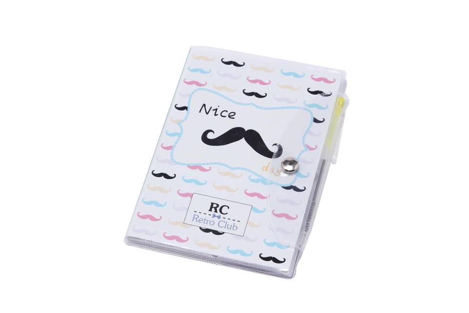 Libreta PVC moustache 2685