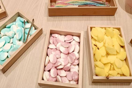 Mesa Dulce chuches evento