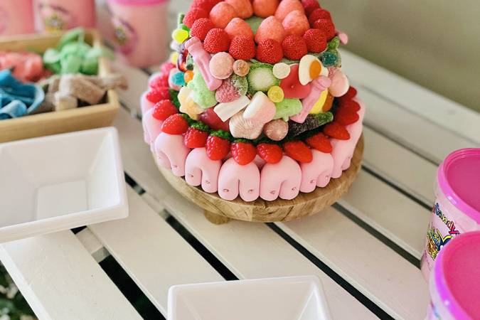 Carrito candy bar de chuches