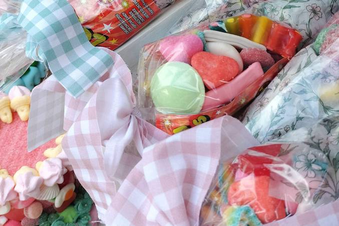 Carrito candy bar de chuches