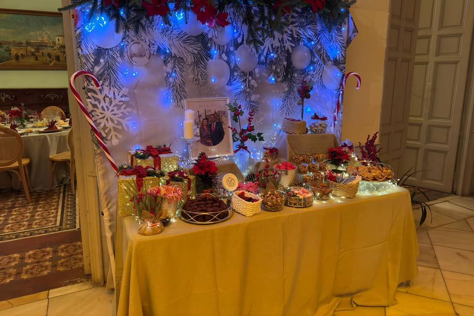 Mesa dulce navidad