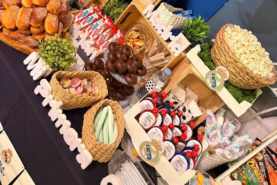 Mesa dulce Real Madrid