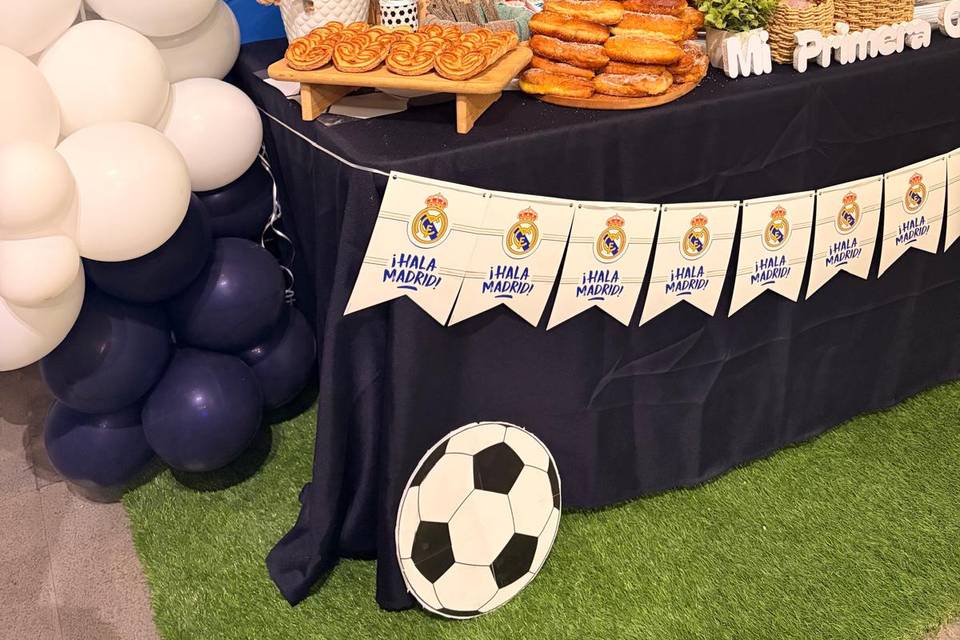 Mesa dulce real Madrid