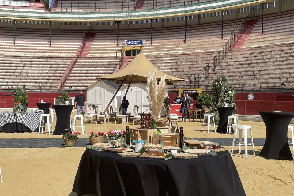 Boda en plaza de toros