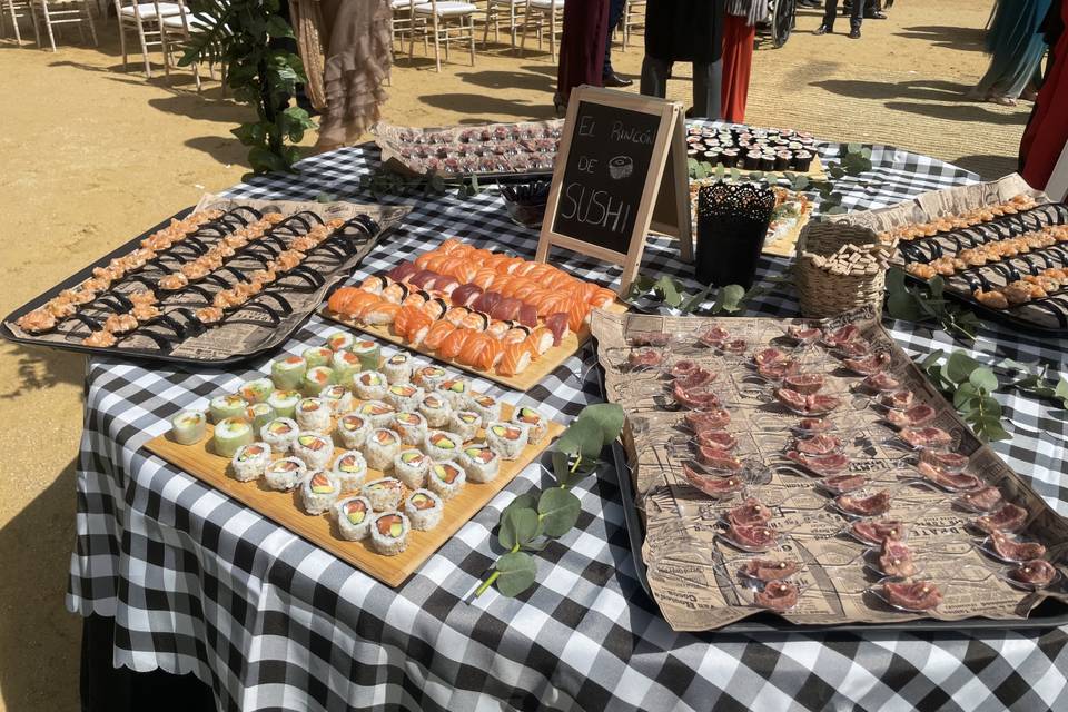Espacio de sushi