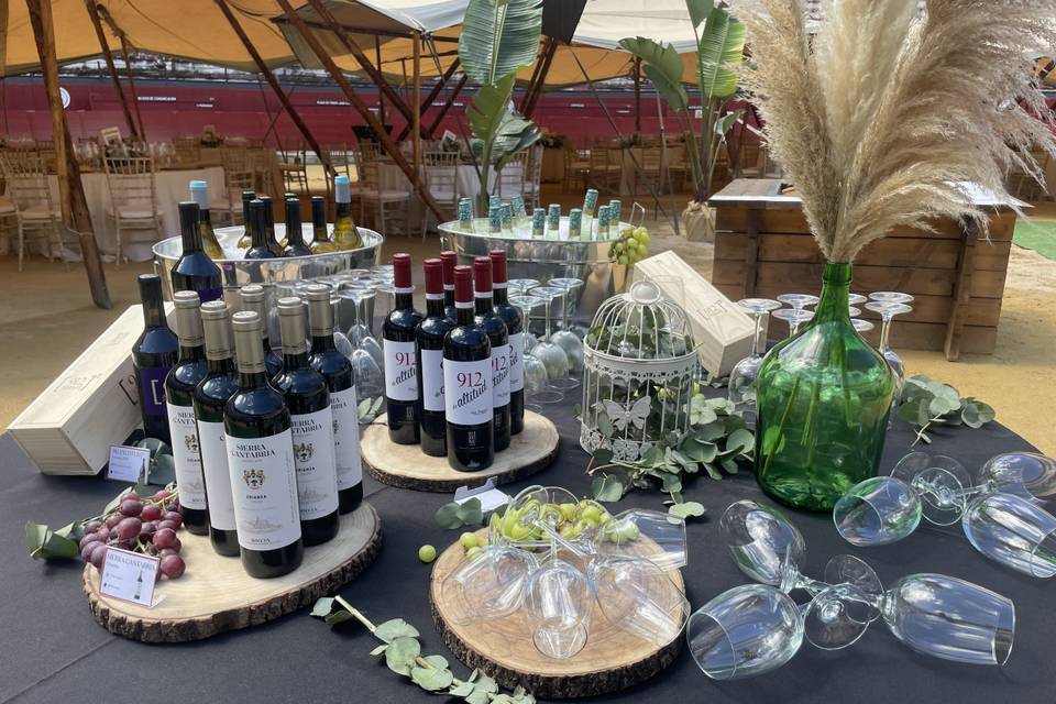 Espacio de vinos