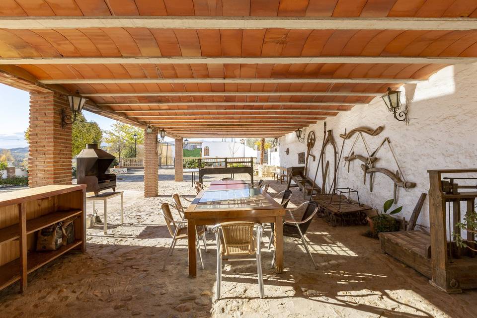 Patio interior