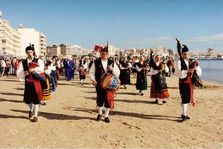 Actuación en la playa