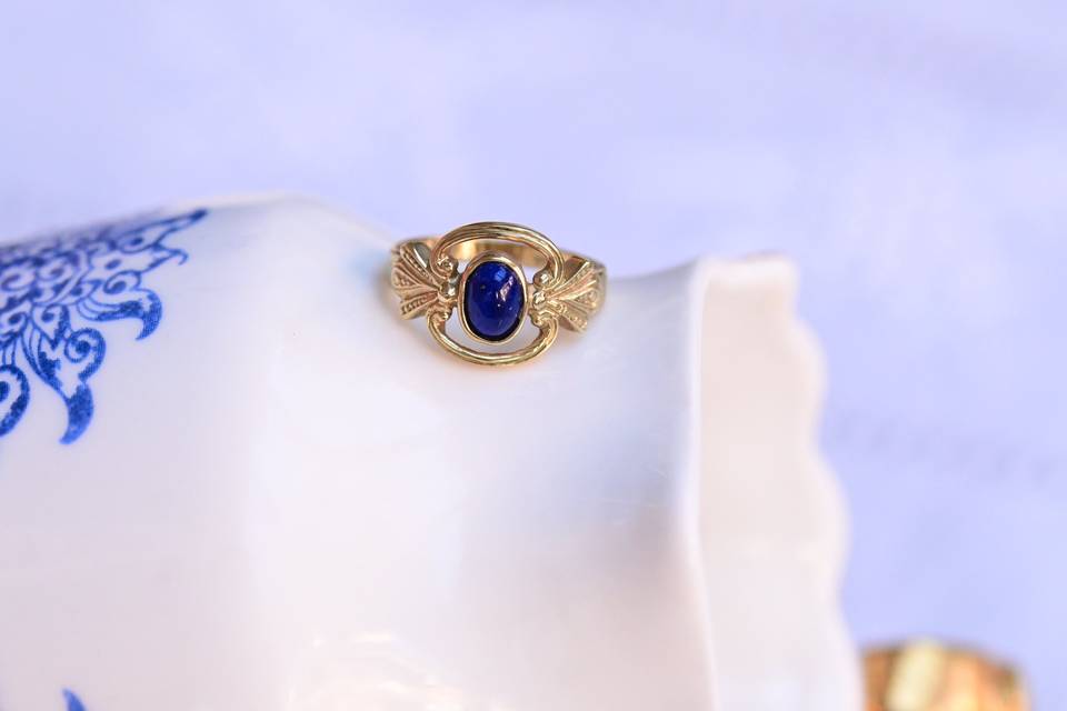 Anillo Lapis Lazuli