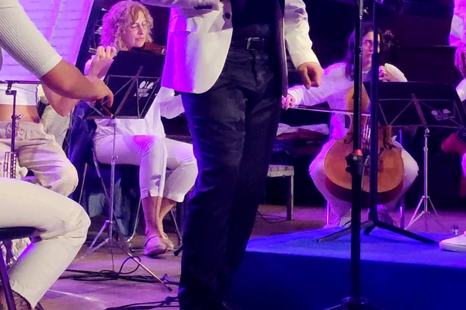 En un concierto con la OBM