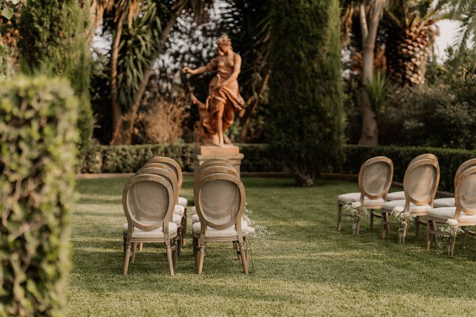 Detalles de la ceremonia