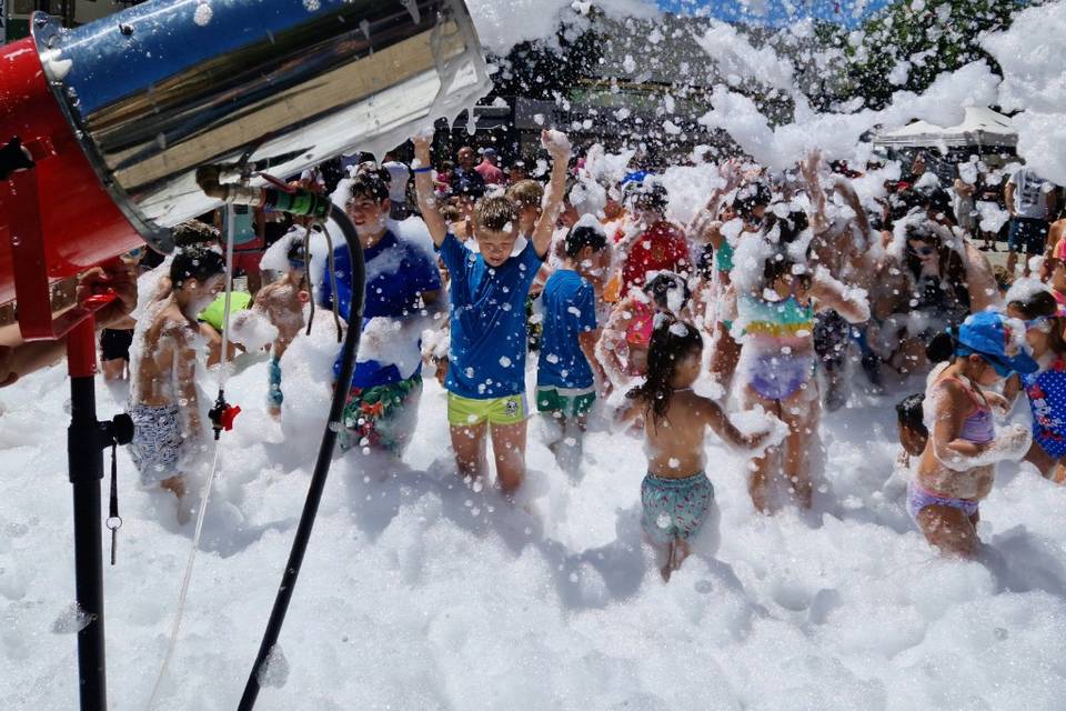 Fiesta de la espuma