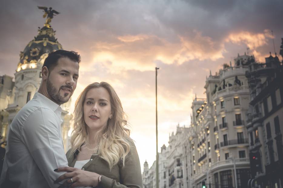 Paseo por Madrid preboda