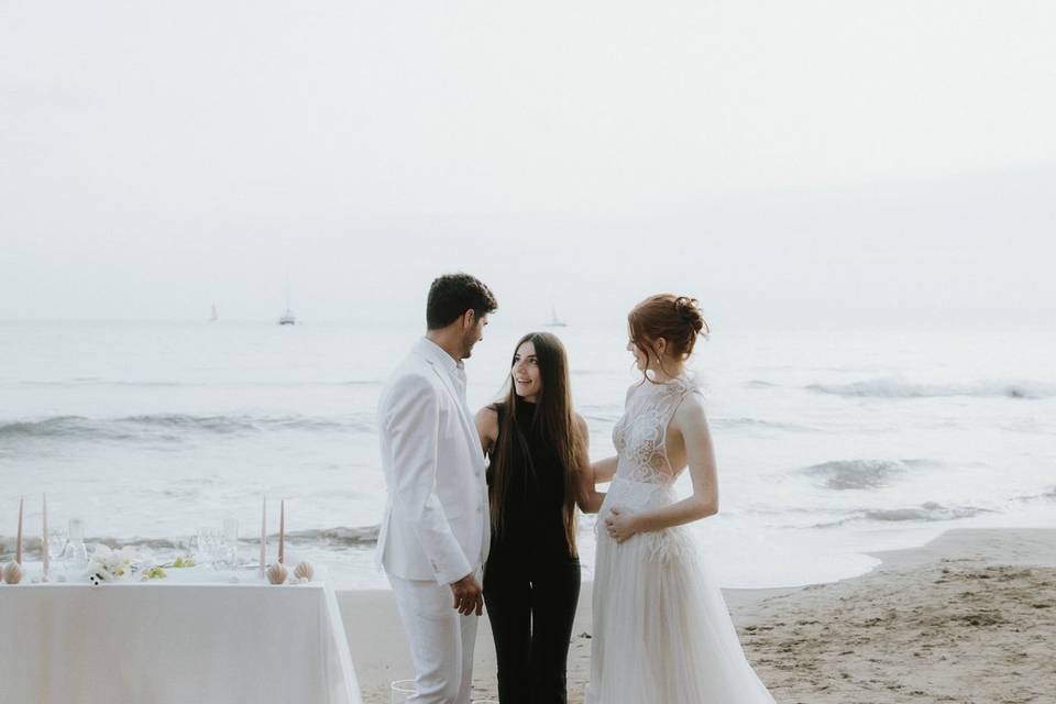 Boda en la playa