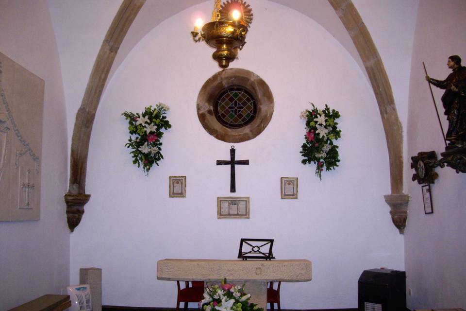 Decoración del altar