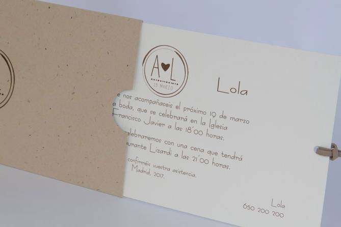 Invitaciones de boda