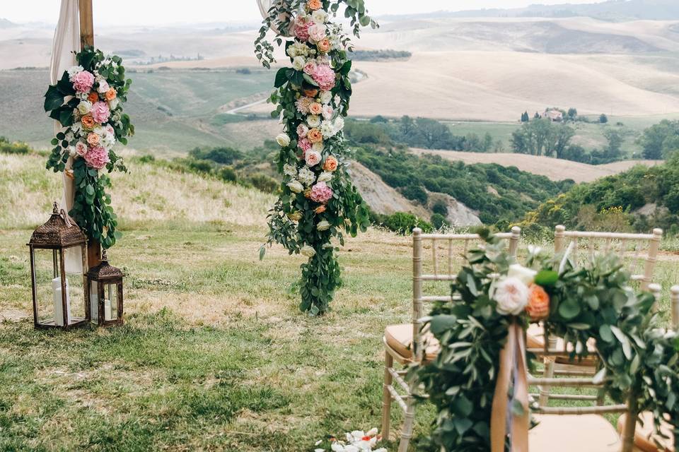 Boda en el campo