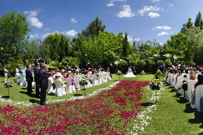 Jardín para ceremonias