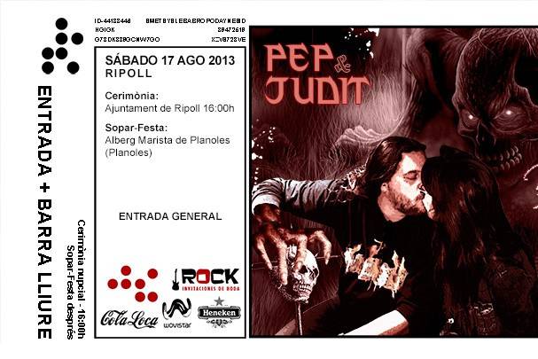 Rock Invitaciones