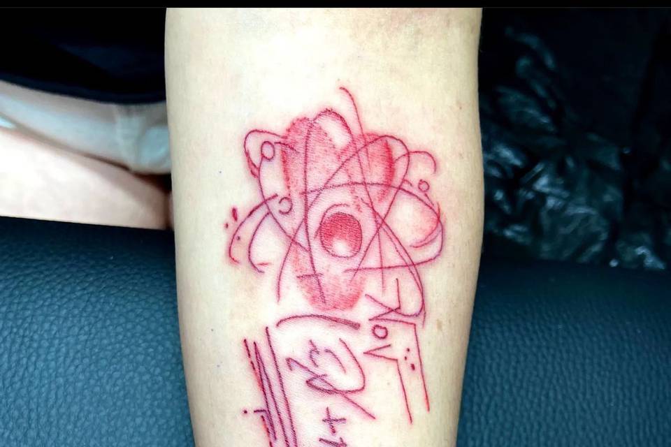 Tatuaje ley de Newton