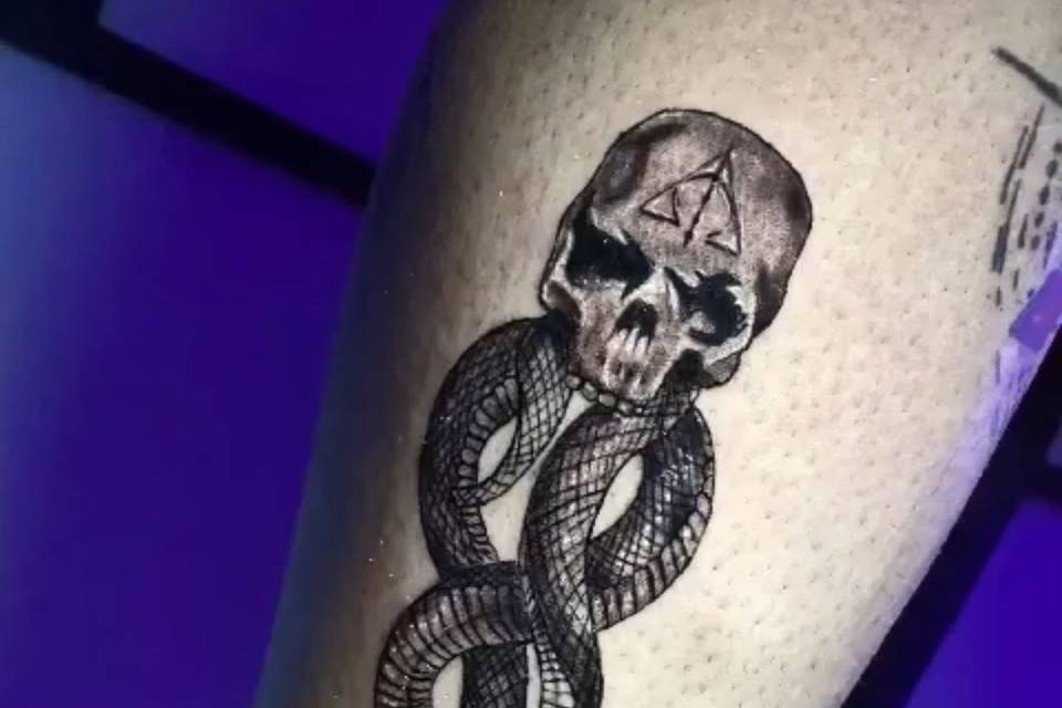 Tatuaje reliquias de la muerte