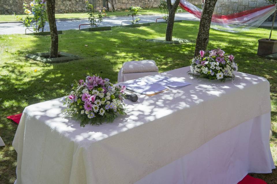 Mesa ceremonias