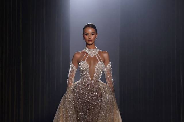 Boceto con IA de novia