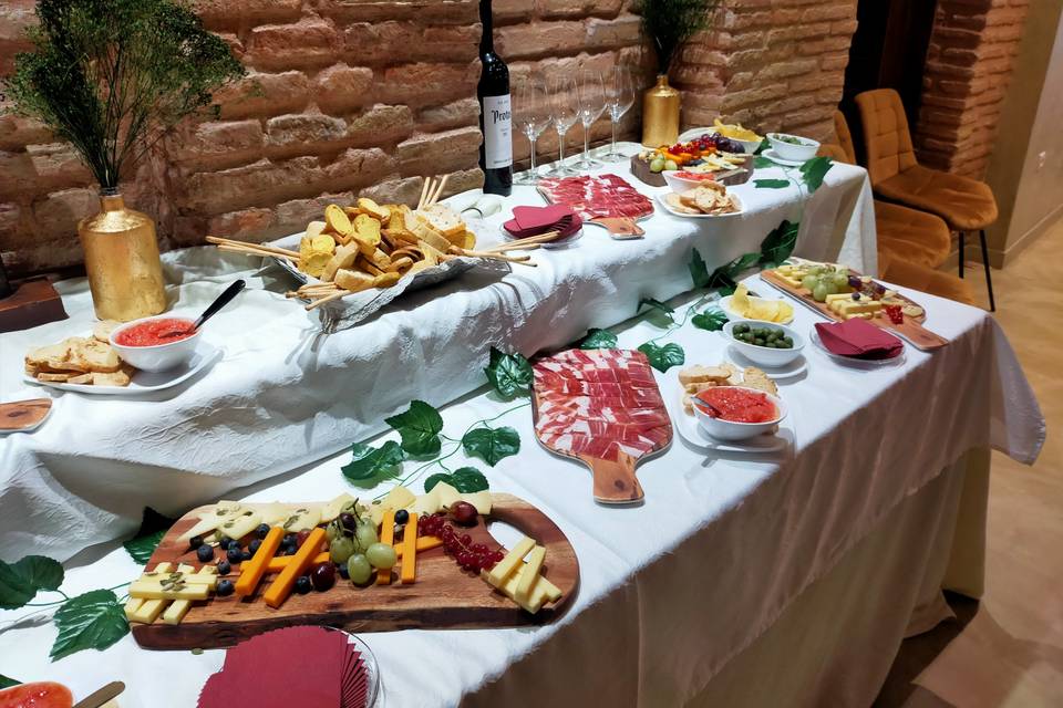 Mesa de jamón