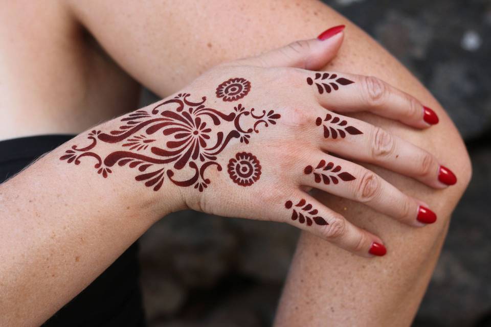 Imitación henna