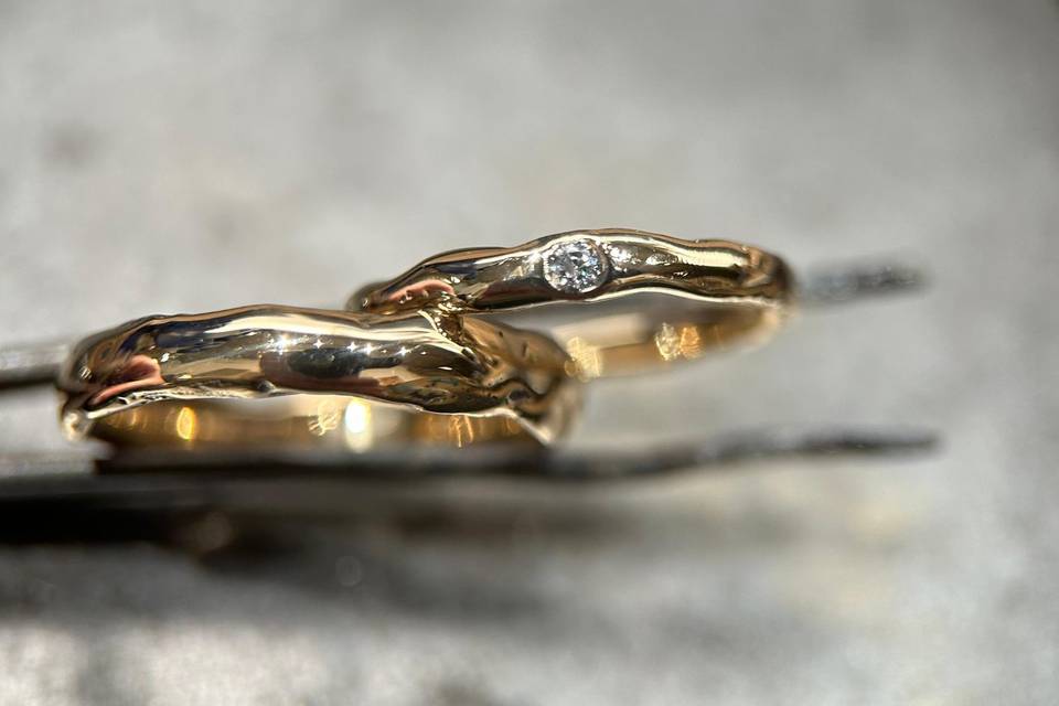 Alianzas oro 18k