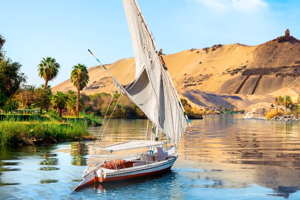 Río Nilo, Egipto