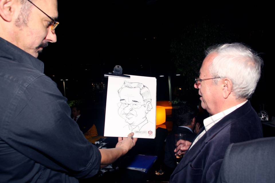 Caricaturas en directo