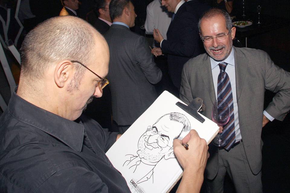 Caricaturas en directo