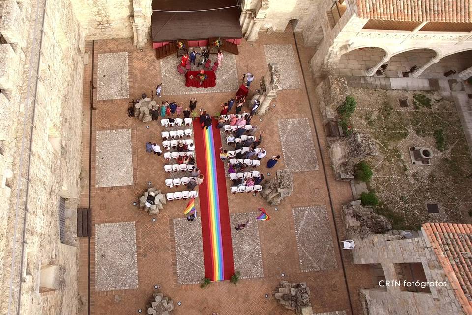 Castillo desde el cielo