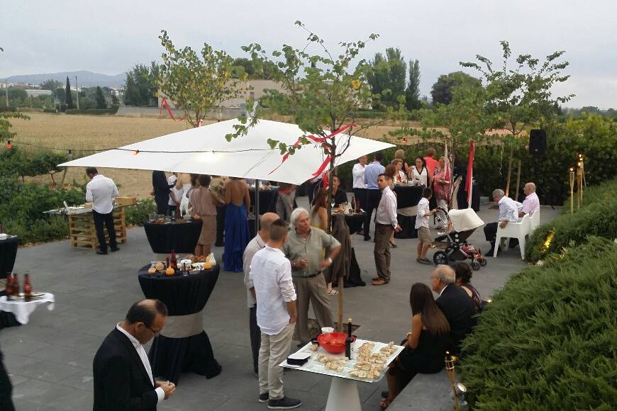 Aperitivo en terraza