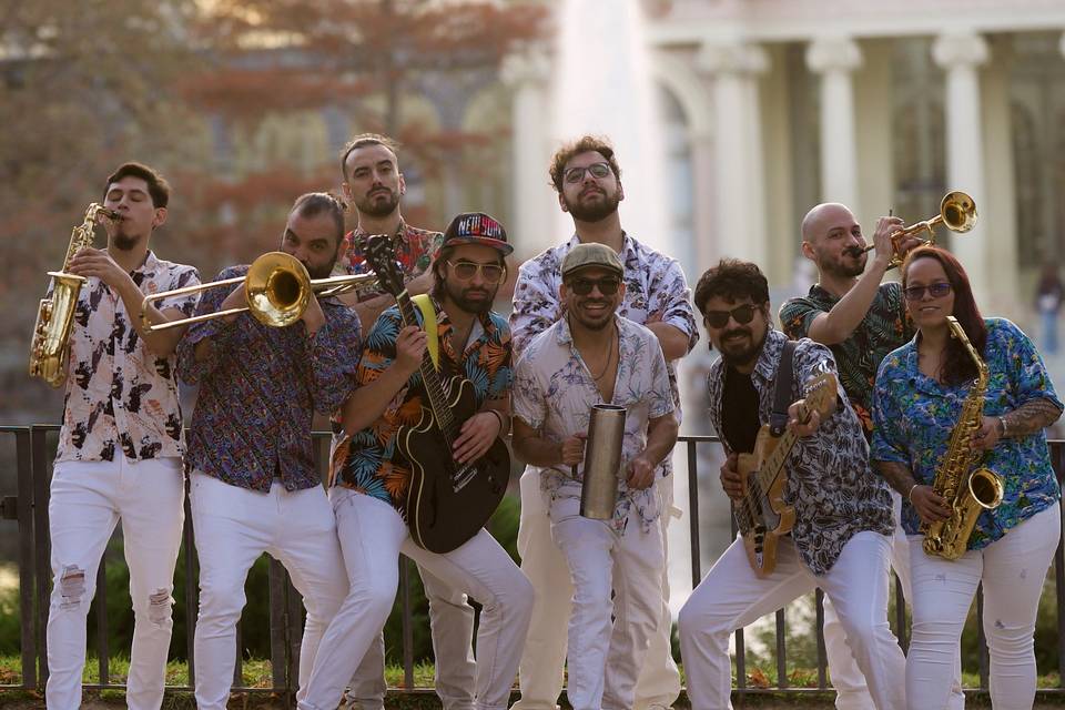 Sesión de fotos en el Retiro