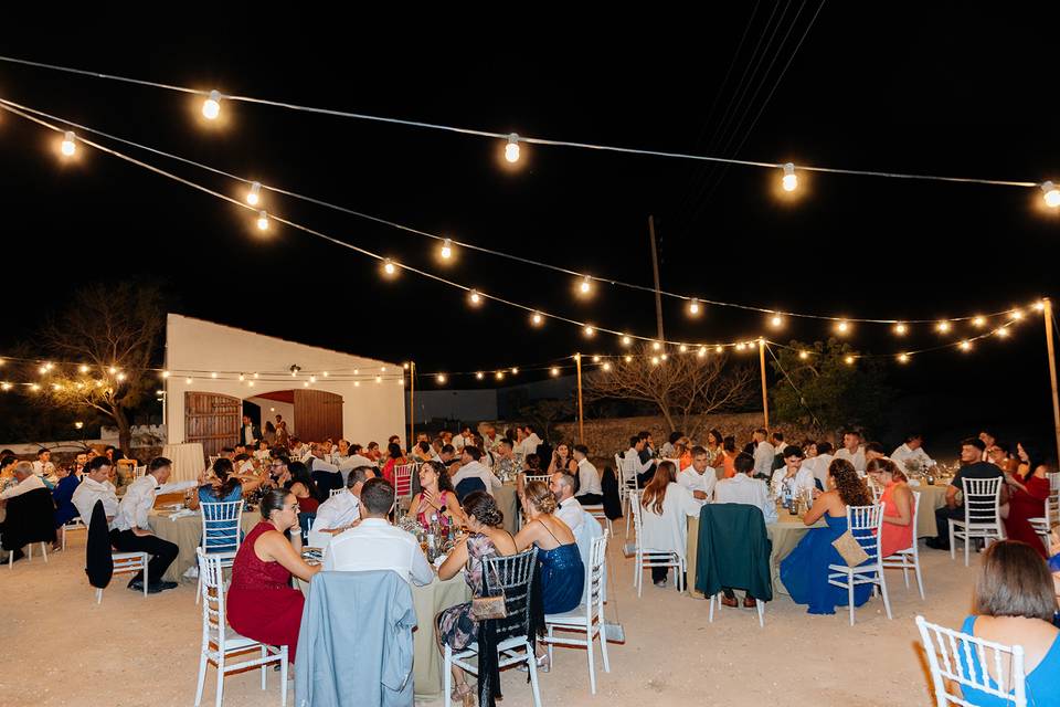Iluminación cena