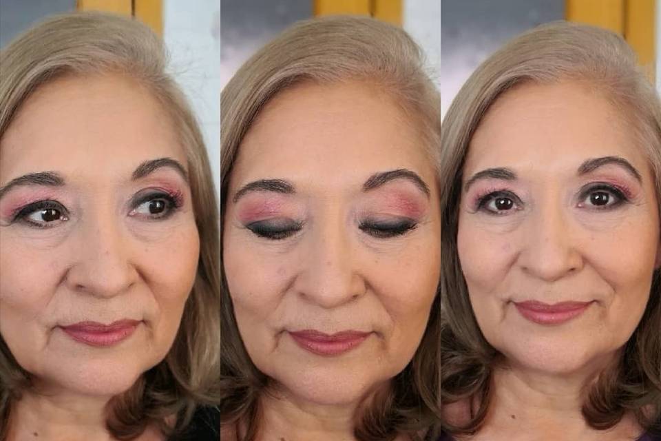 Rocio Indigo Makeup