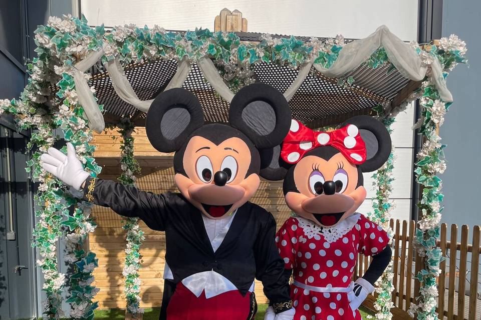 Mickey y Minnie